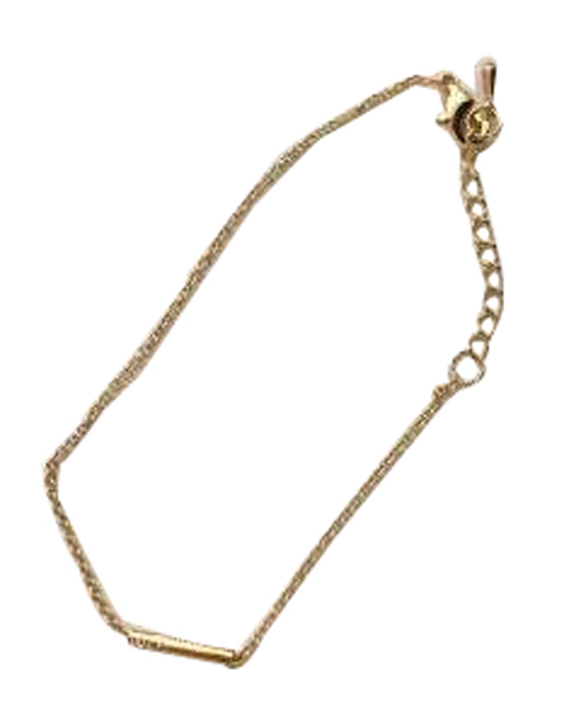 Charm Minimalist Metal Bangle Bracelet For Woman Simple Delicate Jewelry