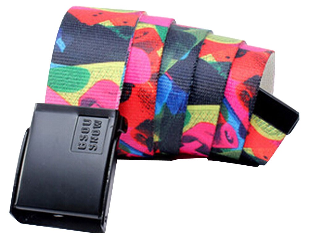 Candy Color Outdoor Skiing Belt Lovers Belt Belt Ornaments ski Equipment F