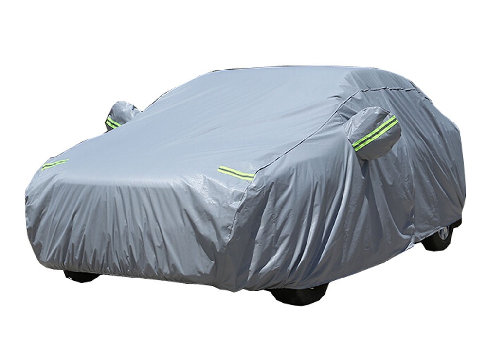 Luxgen U6SUV Sunscreen Waterproof Snow Dust-proof Protection Car Cover(Grey)
