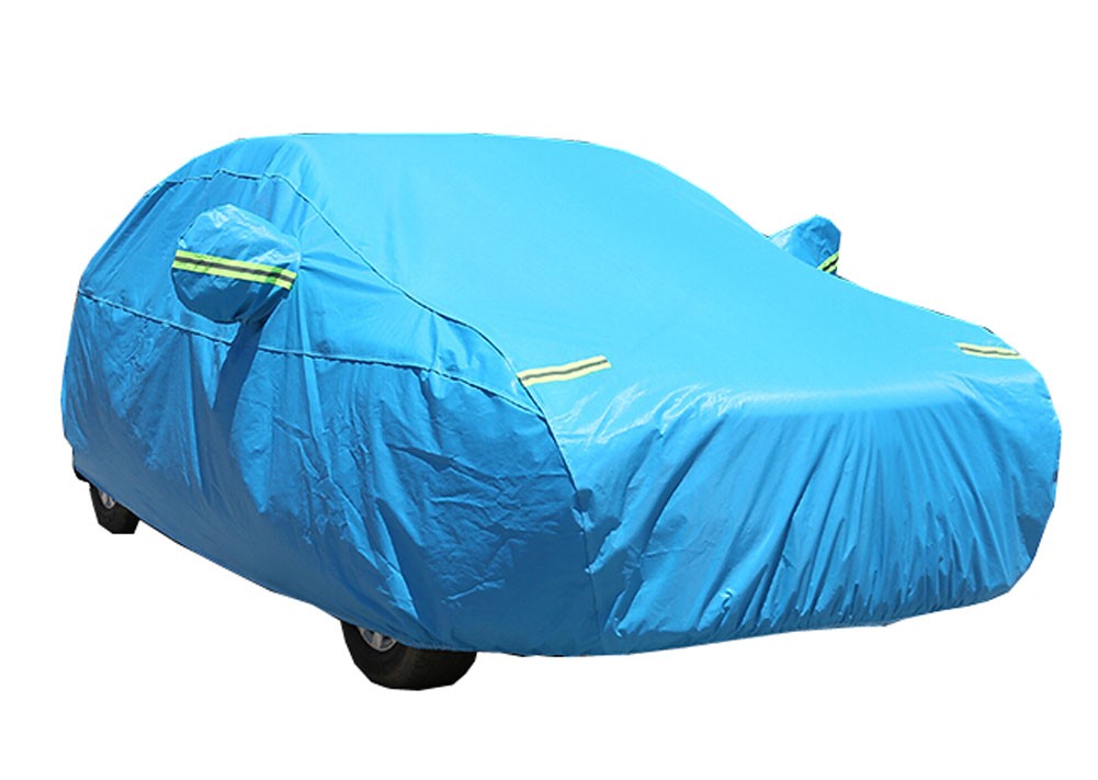 Luxgen U6SUV Sunscreen Waterproof Snow Dust-proof Protection Car Cover(Blue)