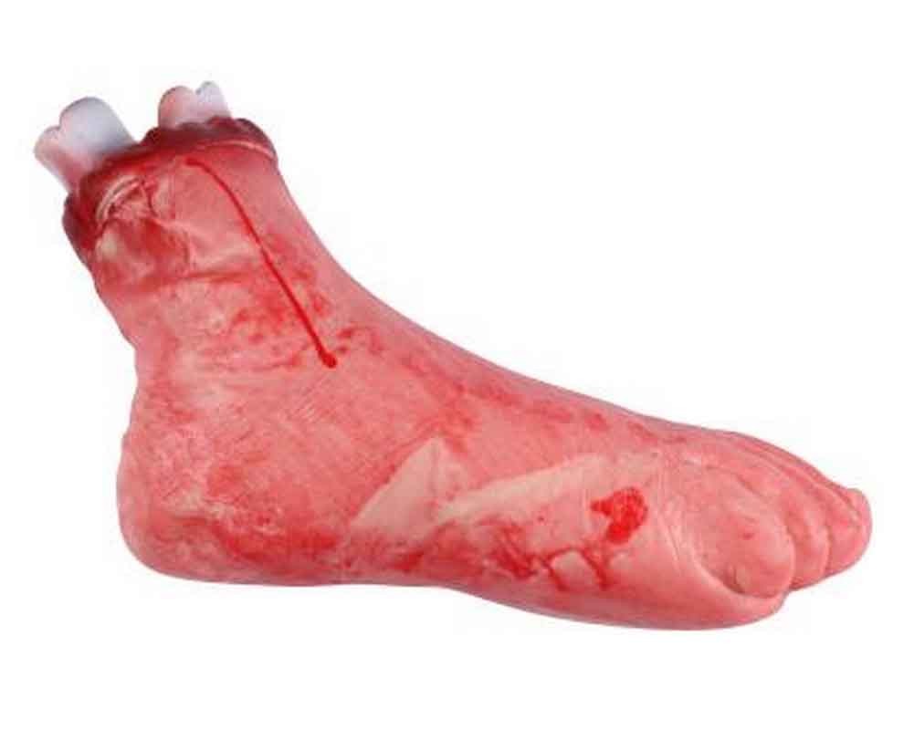 Halloween Scary Decorations Fake Bloody Body Parts Props [F]