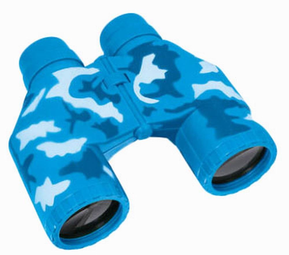 Kids Toy Binocular Telescope Explore Educational Toys, Camouflage Blue