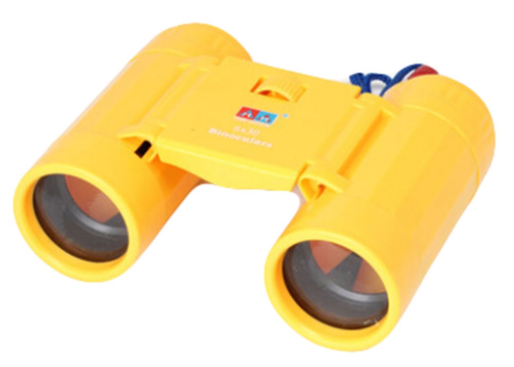 Kids Toy Binoculars Kids Telescope Science Explore Educational Toys, Yellow