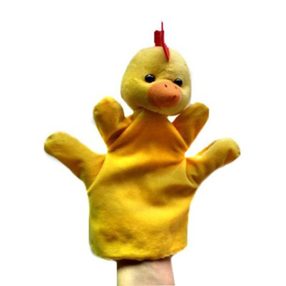 Cartoon Chick Child Plush Hand Puppets