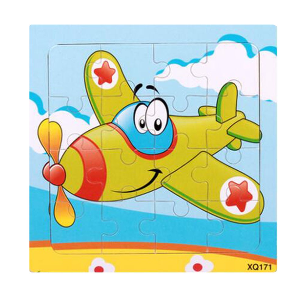 Aircraft Puzzles Wooden Children Puzzle Puzzles Set Of 2