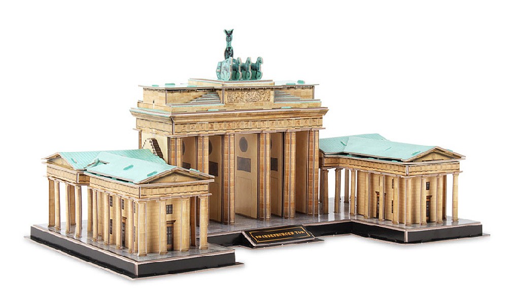 [Brandenburg Gate] Paper Architecture Building Model 3D Puzzle Educational Toy