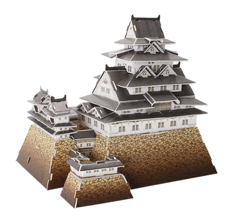 [Himeji Castle] Paper Architecture Building Model 3D Puzzle Educational Toy