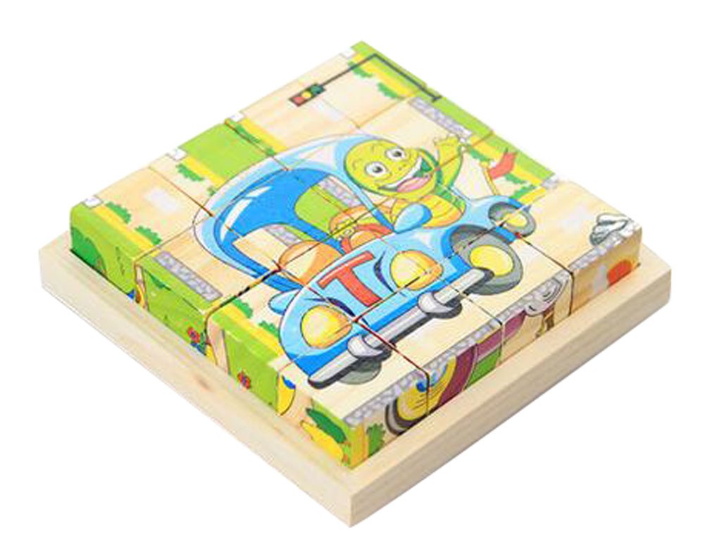 Cartoon Tortoise 3D Jigsaw Puzzle Wooden Puzzle For Children