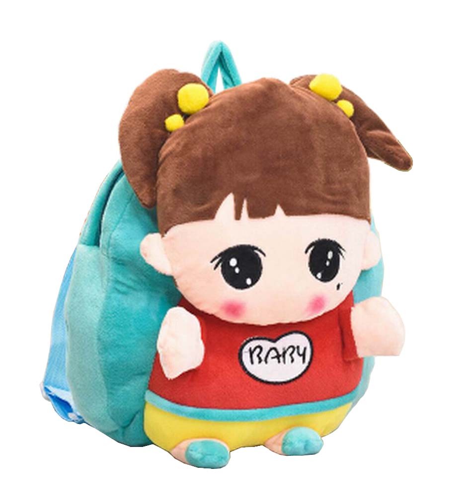 [Girl] Cute Toddle Plush Backpack Children Backpack For School