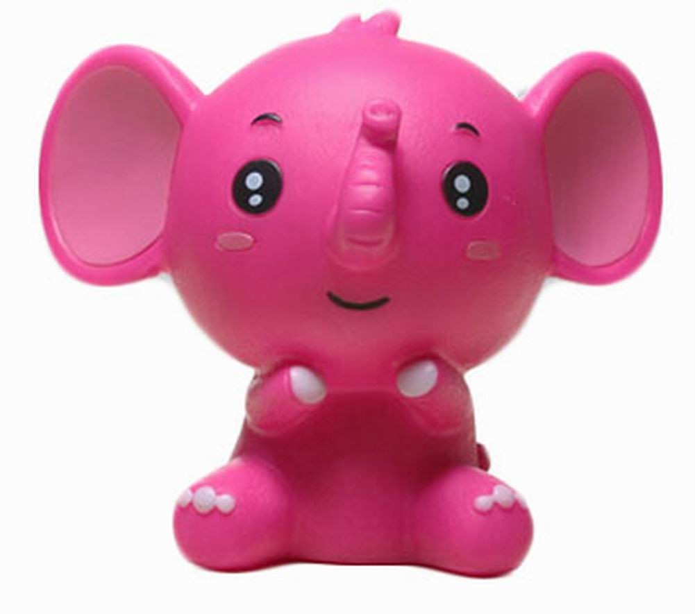Creative Gifts Piggy Bank Lovely Elephant Money/Coin Box, Red