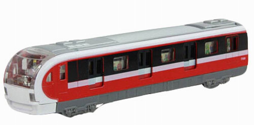 Simulation Locomotive Toy Model Trains Toy Subway, Red ( 18.5*4.5*3.5CM)