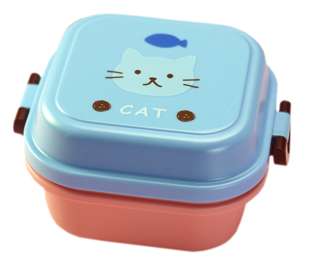 [Cat] Multifunctional Kid's Bento/Lunch Box/Container for Fruit/Salad/Snack