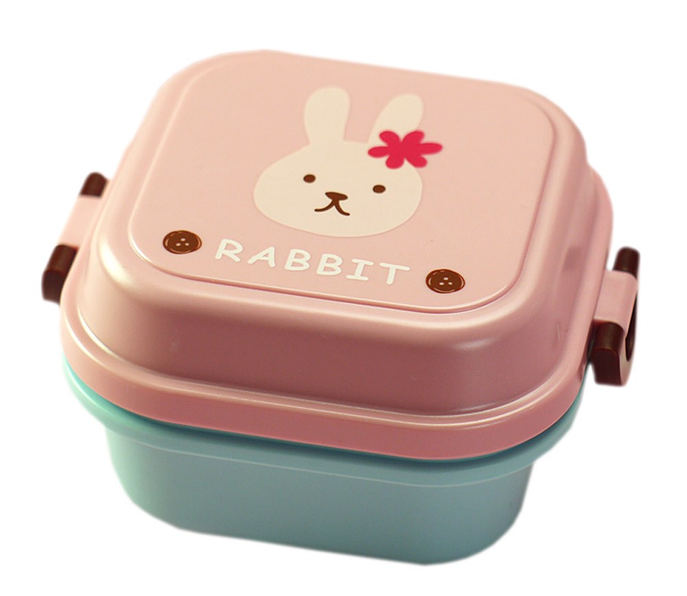 Rabbit Multifunctional Kid's Bento/Lunch Box/Container for Fruit/Salad/Snack