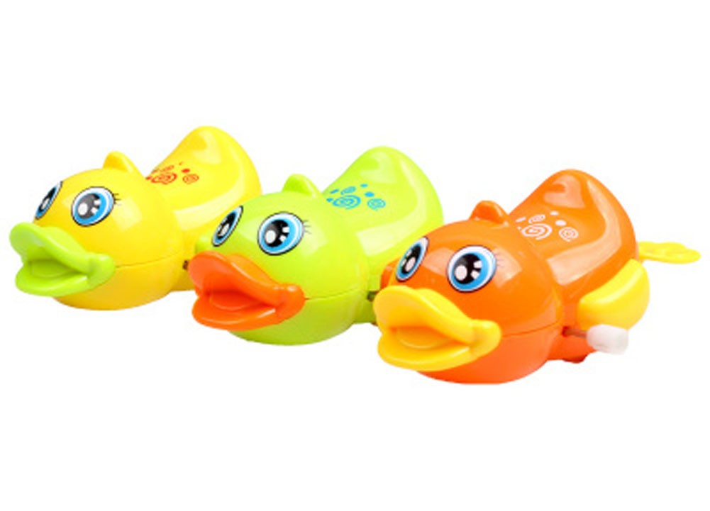 Set Of 2 Baby/Kids Wind-Up Toy, Duck(Color Random)