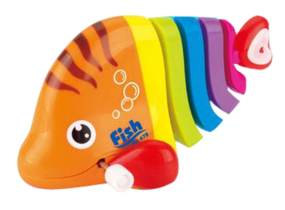 Wind-up Toy Toy Fish Erythrinus Educational Toy Lovely Toy Fish Orange