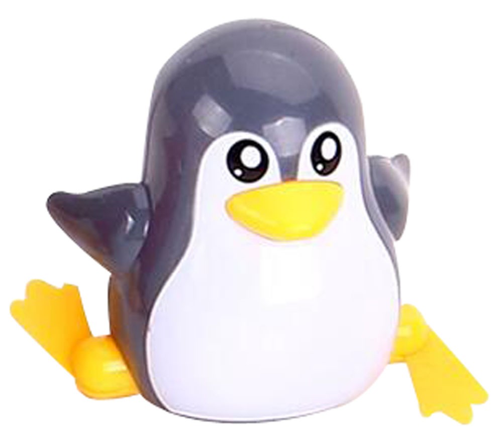 Wind-up Toy Creative Penguin Kids Educational Toy Lovely Toy Penguin Gray