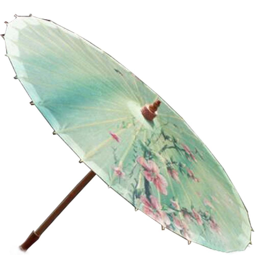 [Spring Breeze] Rainproof Handmade Chinese Oil Paper Umbrella 33 inches