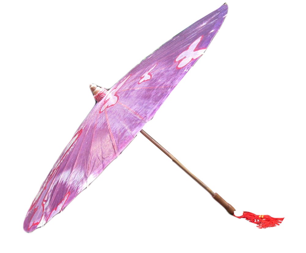 [Butterfly Love] Rainproof Handmade Chinese Oil Paper Umbrella 33 inches