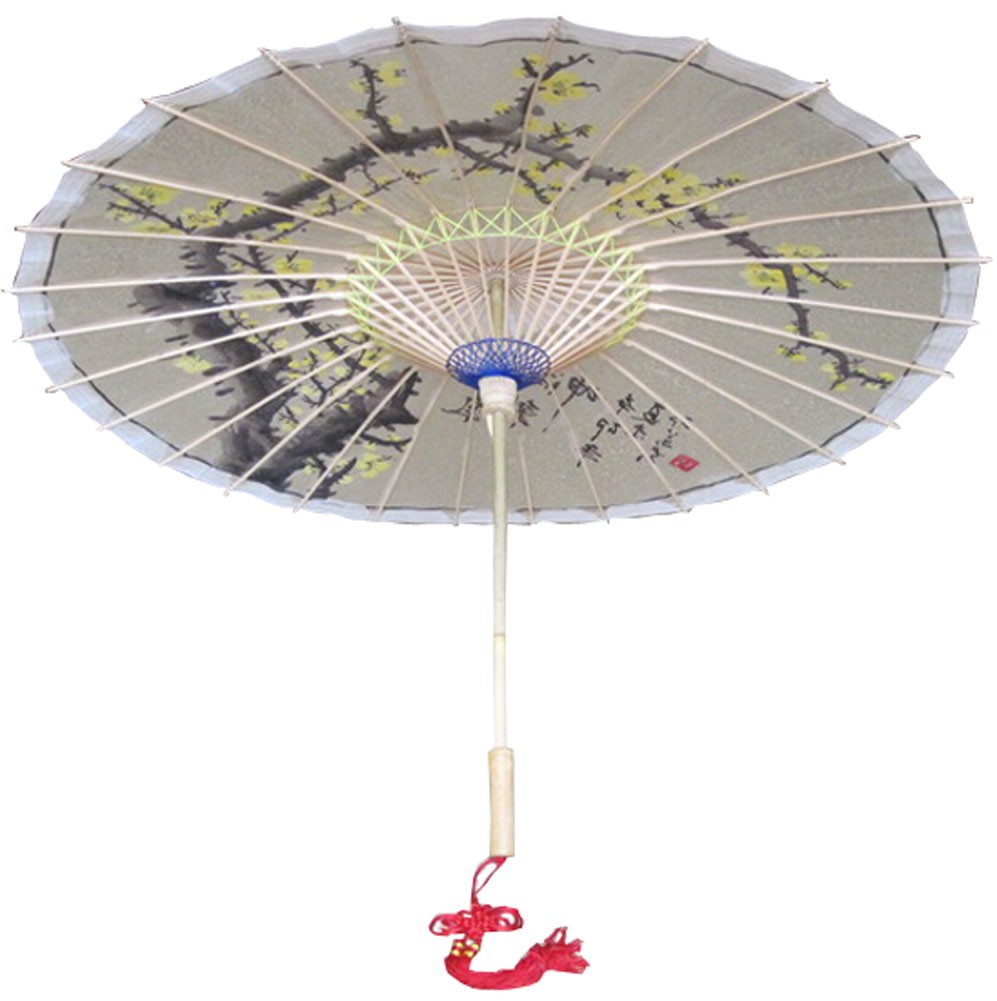 [Hand-painted Aroma] Rainproof Handmade Chinese Oil Paper Umbrella 33 inches