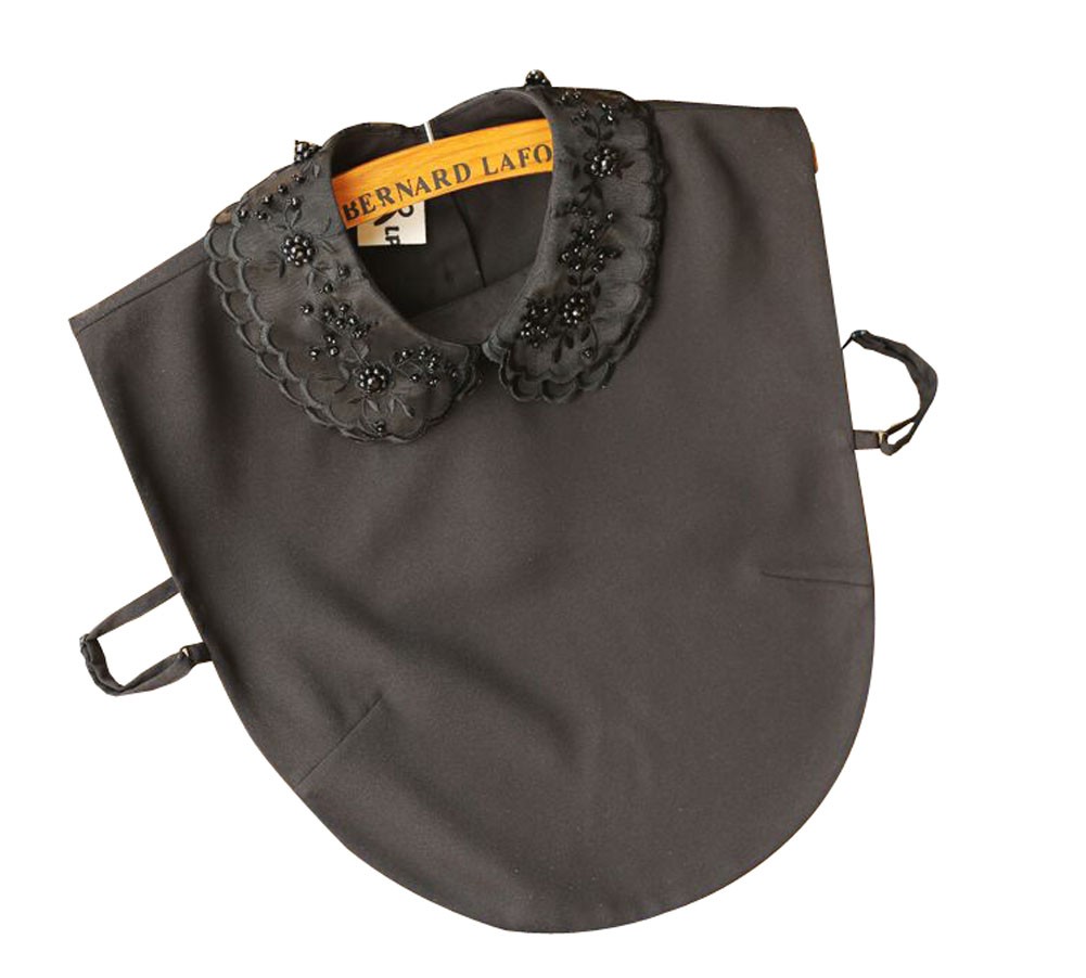 Elegant Fashion Black Chiffon Detachable Shirt False Collar/Vintage Laciness