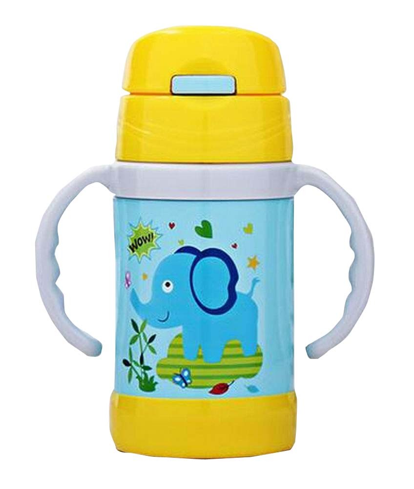 Portable Travel Mug Cute Design Vacuum Insulated Bottle 280 ML