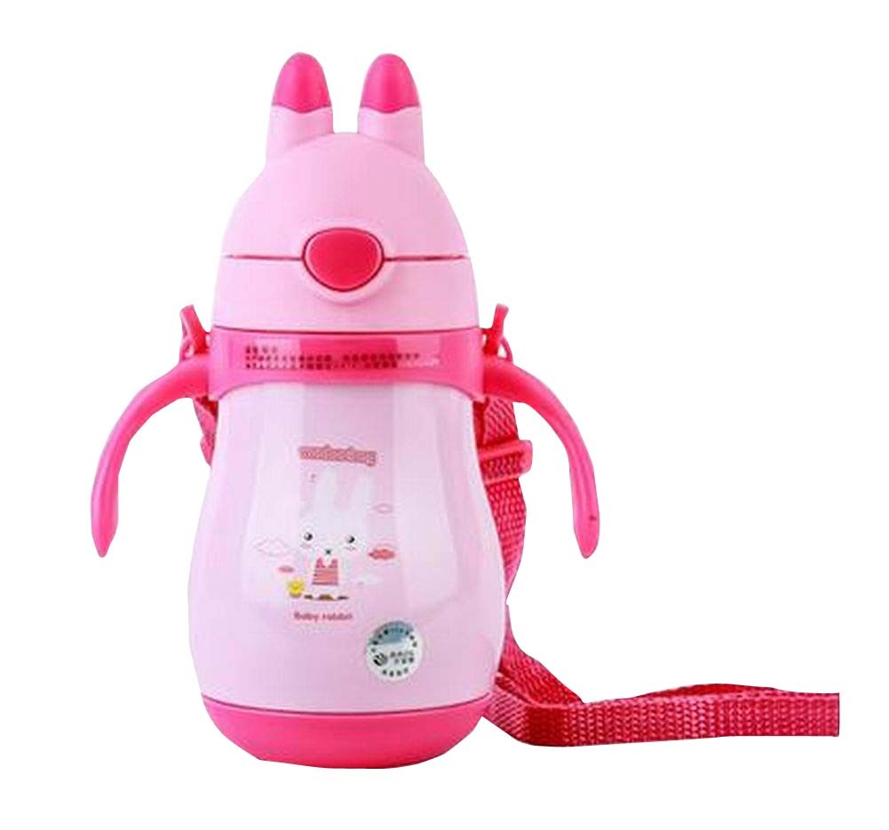260 ML Cute Stainless Steel Infant Baby Bottle Vacuum Insulated Cup