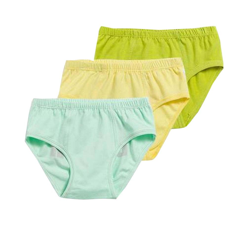 Pack of 3 Cotton Children's Underwear/Brief Stretch Cotton Panties
