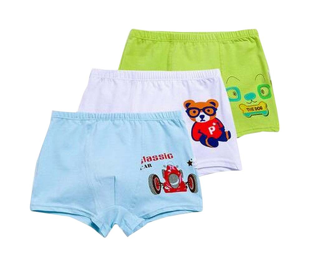 Pack of 3 Boy Daily Wear Brief Cotton Underwear