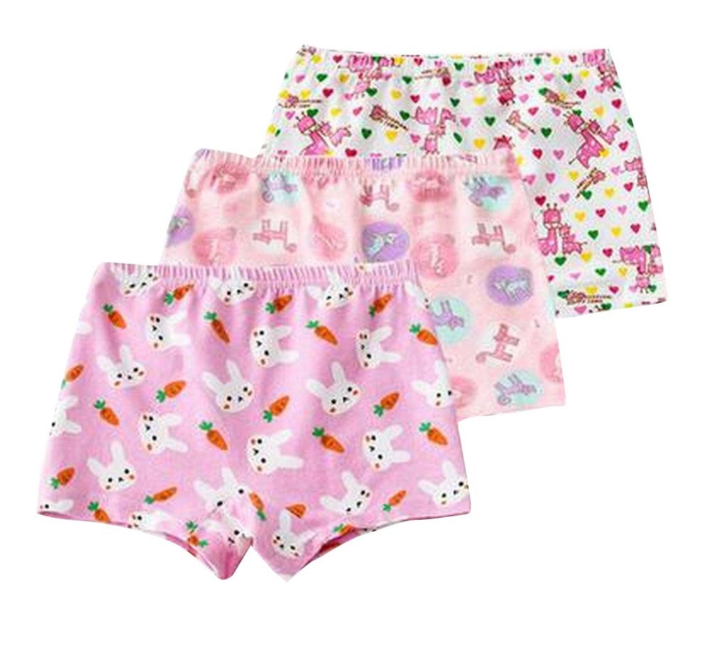 Pretty Summer/Autumn Girls Underwear/Briefs Pack of 3