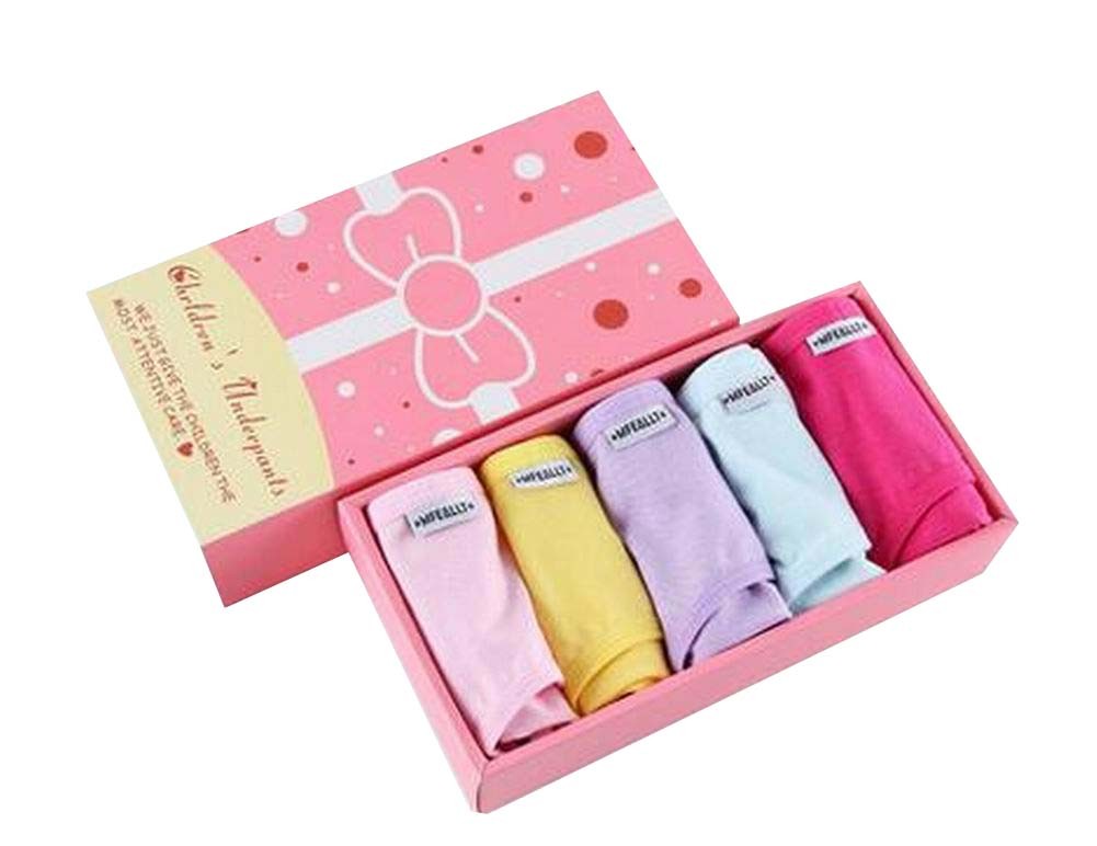 Pack of 5 Breathable Cotton Girl Underwear/Briefs