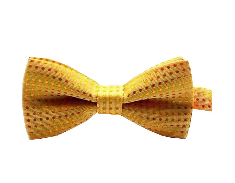 Useful Boy Bow Tie Elegant Clothing Accessory Yellow