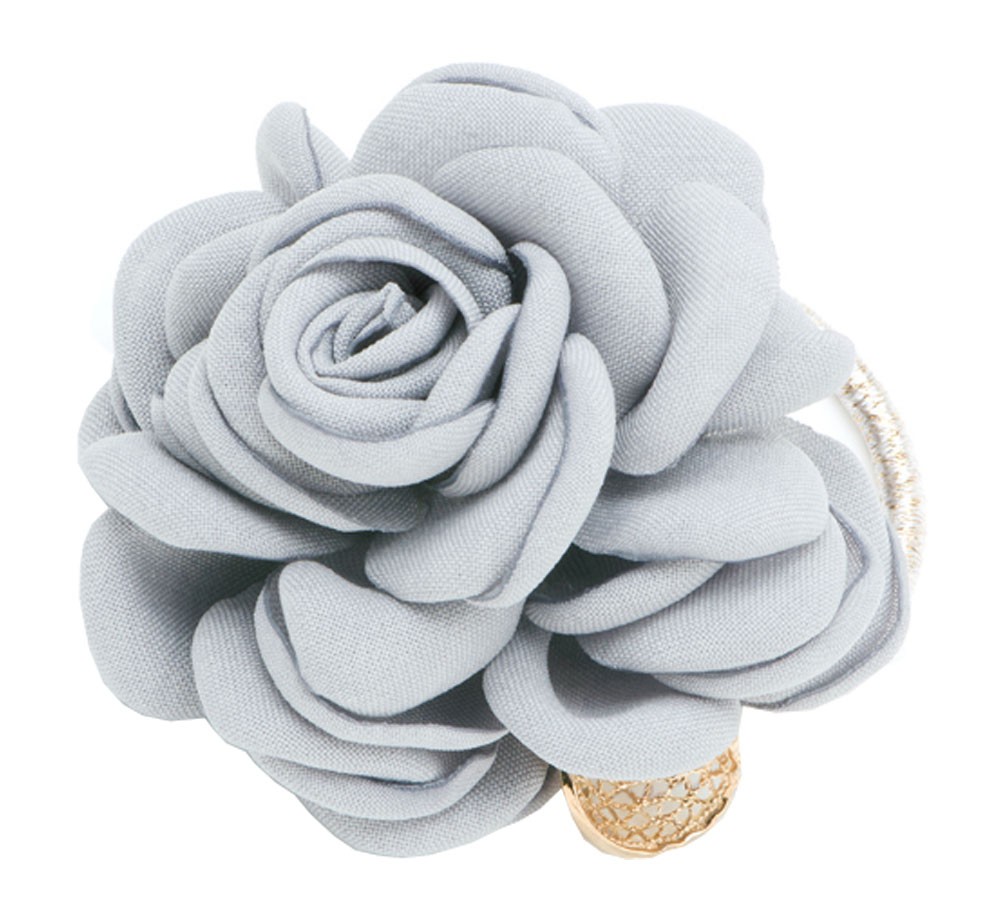 Special Design Hair Accessory Manual Flower Ponytail Holder