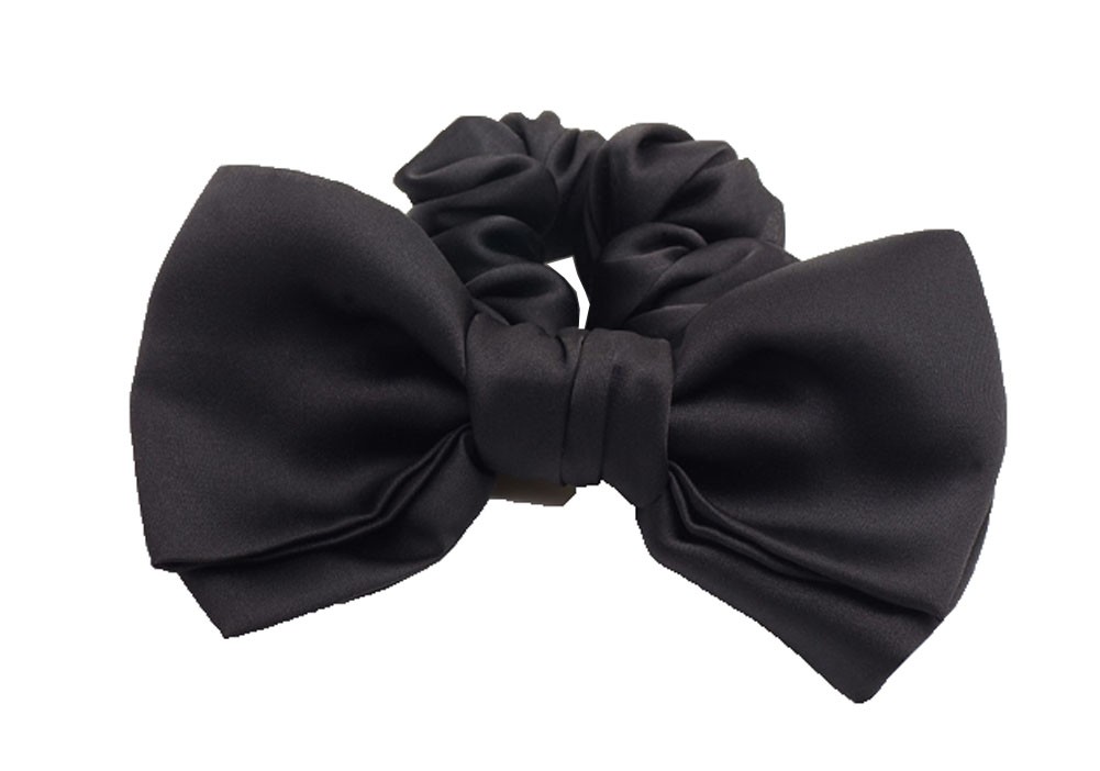 Big Bow Tie Hair Tie Ponytail Holder Elastic Styling Tool Accessory