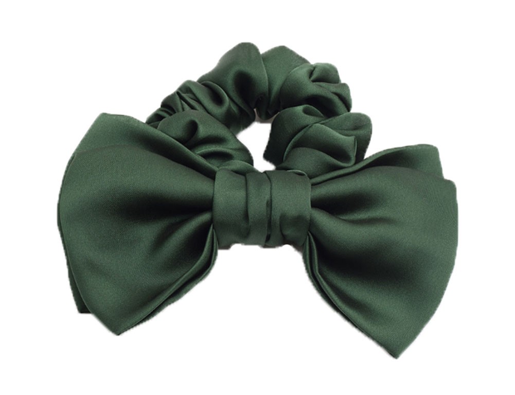 Manual Big Bow Tie Design Hair Tie Band Rope Ponytail Holder