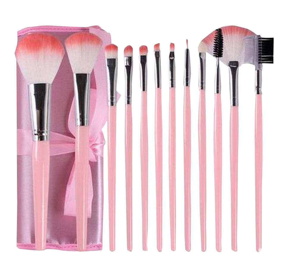 12 PCS Soft Make Up Brushes for Women/Girls