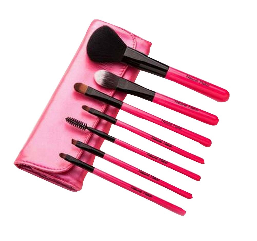 Portable Women Makeup Brushes Set 7 PCS Foundation Brushes