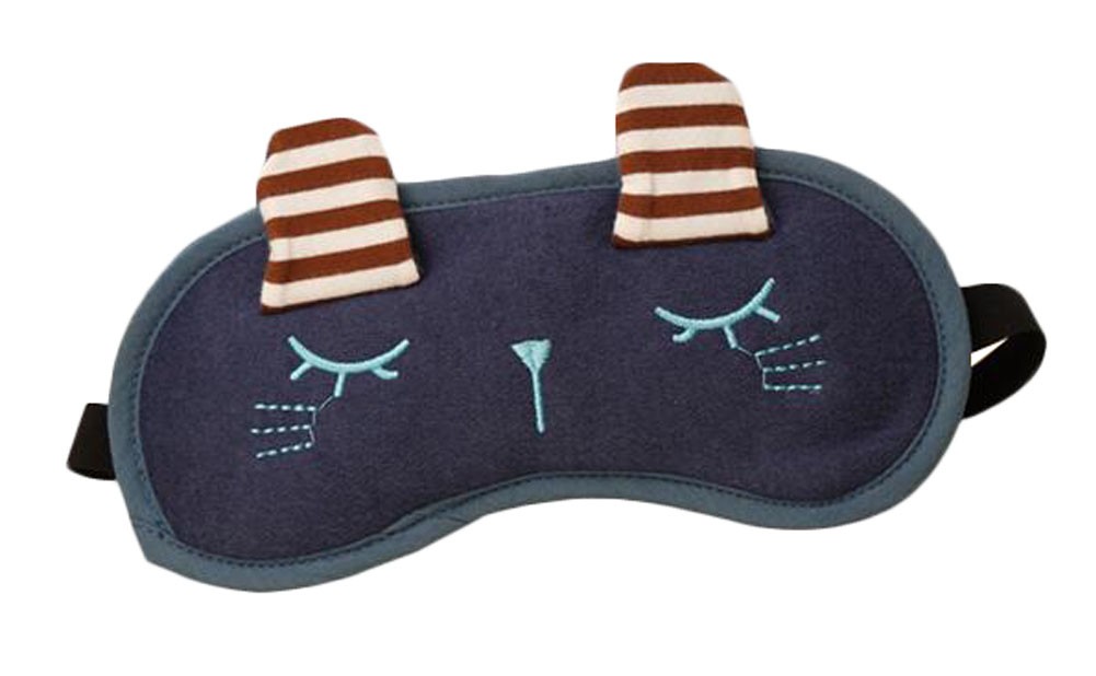 Dark Blue Sleep Masks Help You to Relax for Home, Office, Travel