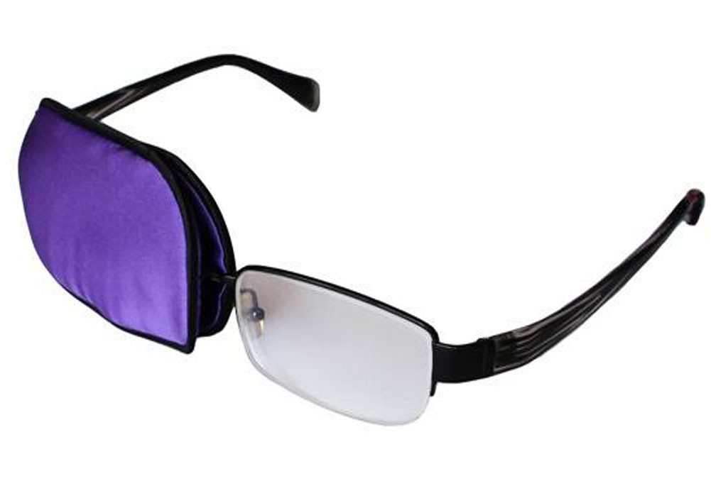 Purple Kids Eye Patch for Glasses Treat Lazy Eye