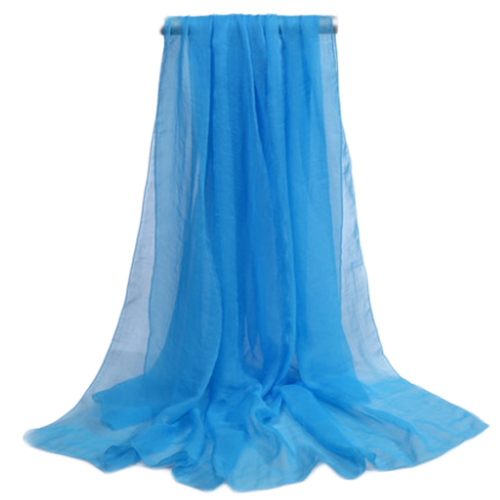 Women's Fashion Sunscreen Shawls Wraps 76.8*57'', Blue