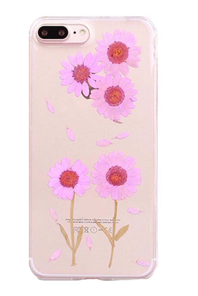 Beautiful Women Phone Case Dried Flower Phone Shell for Iphone 6/6S