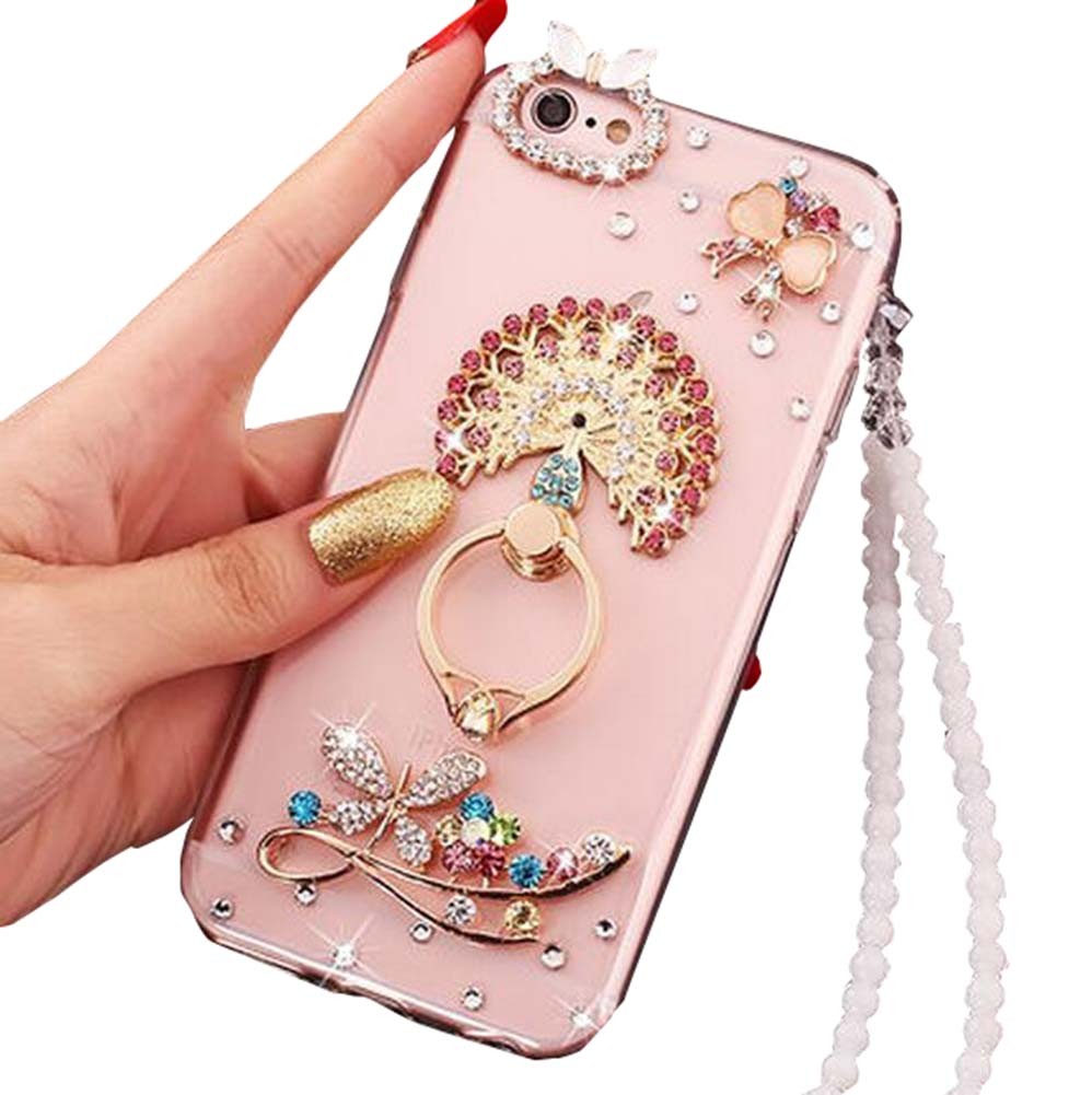 Women Phone Case for Iphone 6 Plus / 6S Plus Shinny Phone Protection