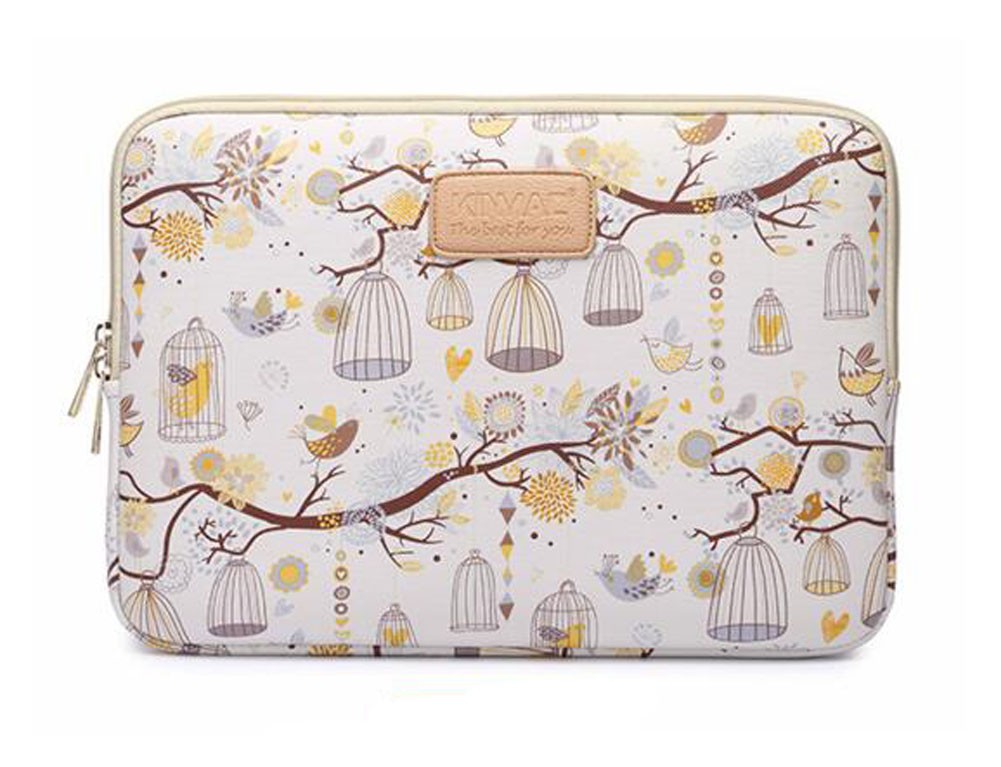 Twin Sides Patterns Portable Laptop Sleeve Notebook Bag