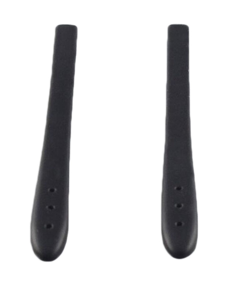 Black Silica Gel Elastic Eyeglasses Pads - 1 Pair