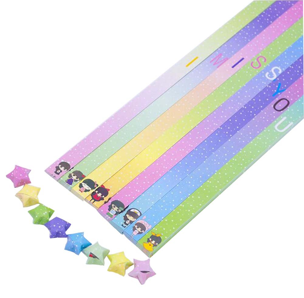 Package 365 Sheets Origami Lucky Star Papers