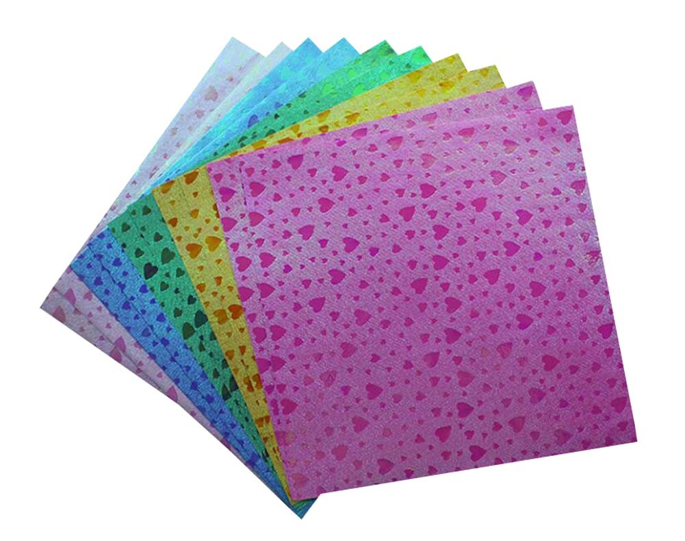 50 Pieces Single Sided Origami Craft Papers - 15X15 cm