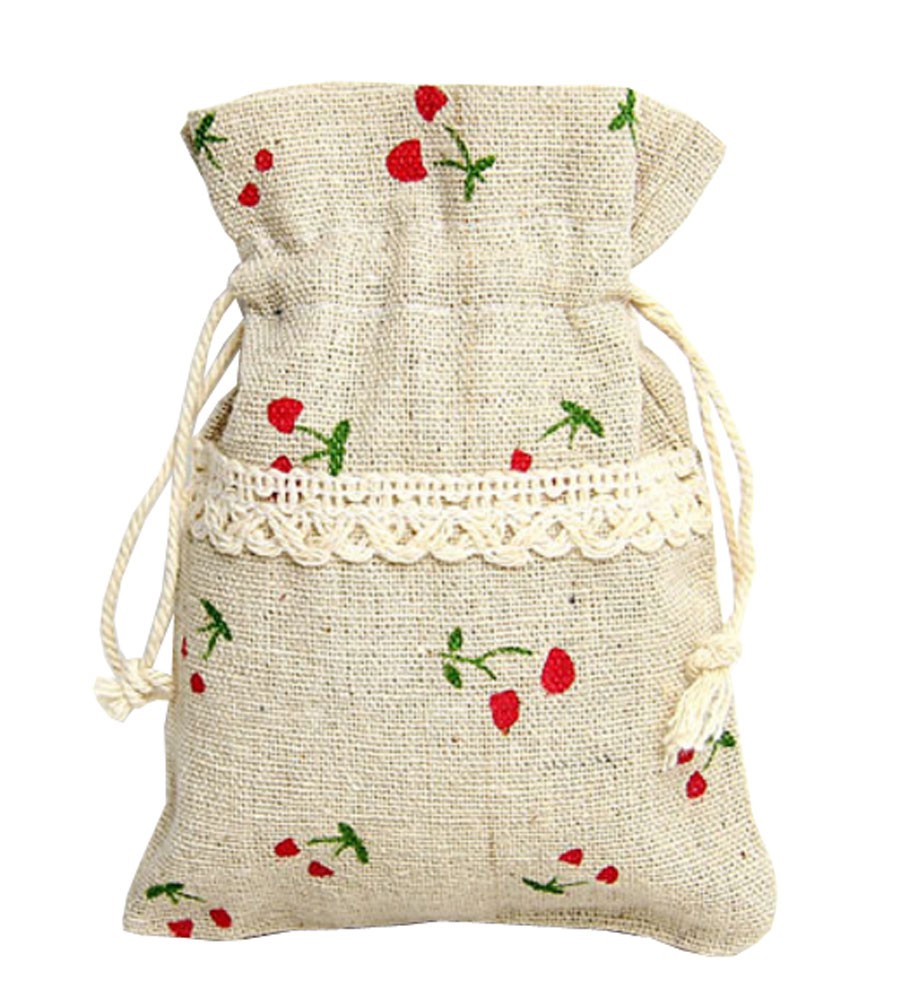 Drawstring Bags, Perfect for Wedding, and Other Giveaways 4Pcs