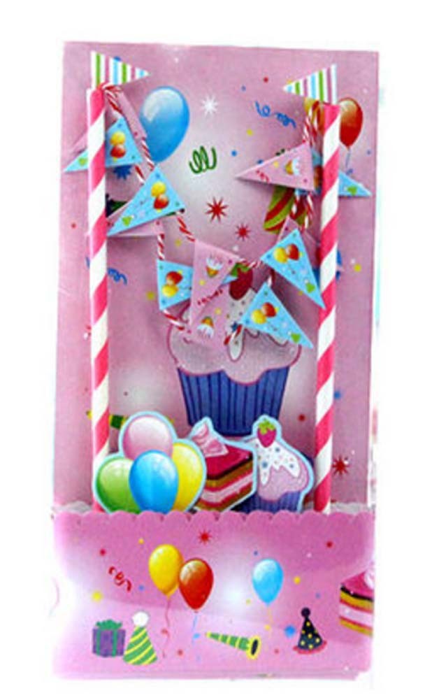 Birthday Cake Decorations Cake Toppers Flags
