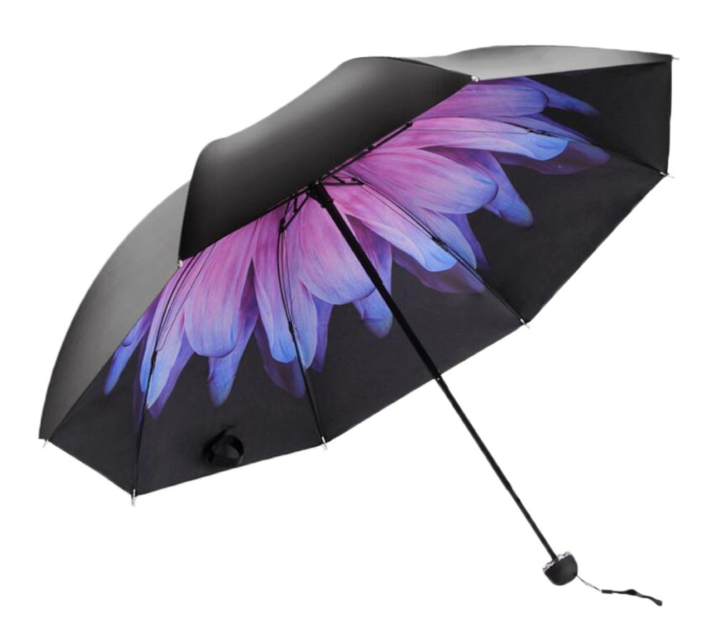 Travel Lightweight Anti-UV Parasol Rain Umbrella