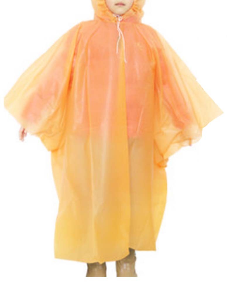 Children's Raincoats, Disposable Rain Ponchos/Set Of 2