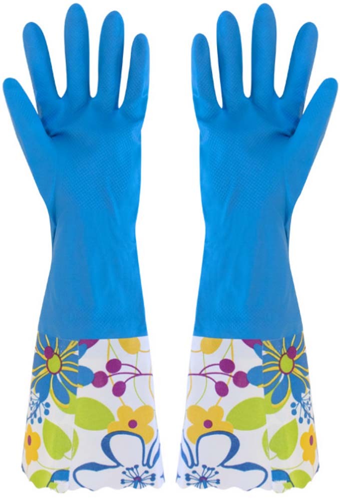 Kitchen Gloves Cleaning Gloves Waterproof Latex Gloves Laundry Gloves